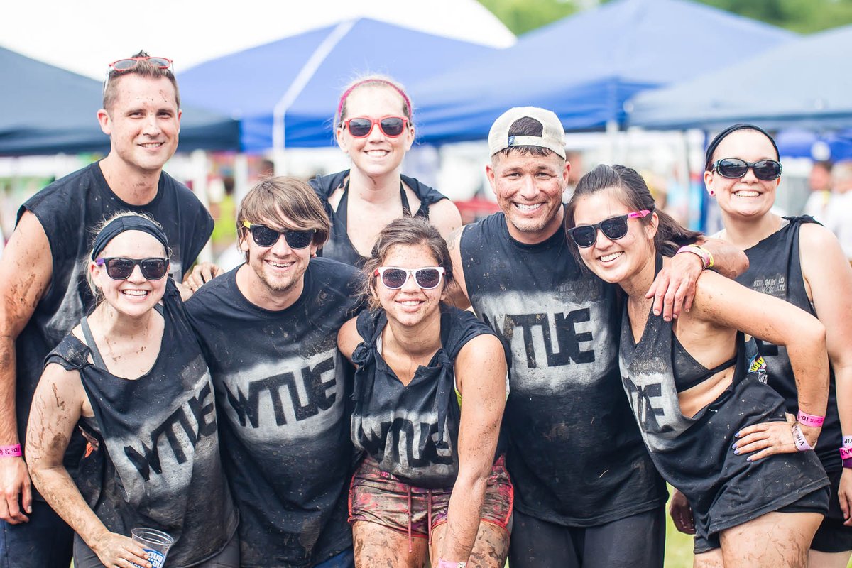 You could be this happy covered in MUD, too! Register yourself and your team by signing up for MUD Volleyball: July 17, 2021 

Sign Up Today: ohiomud.com