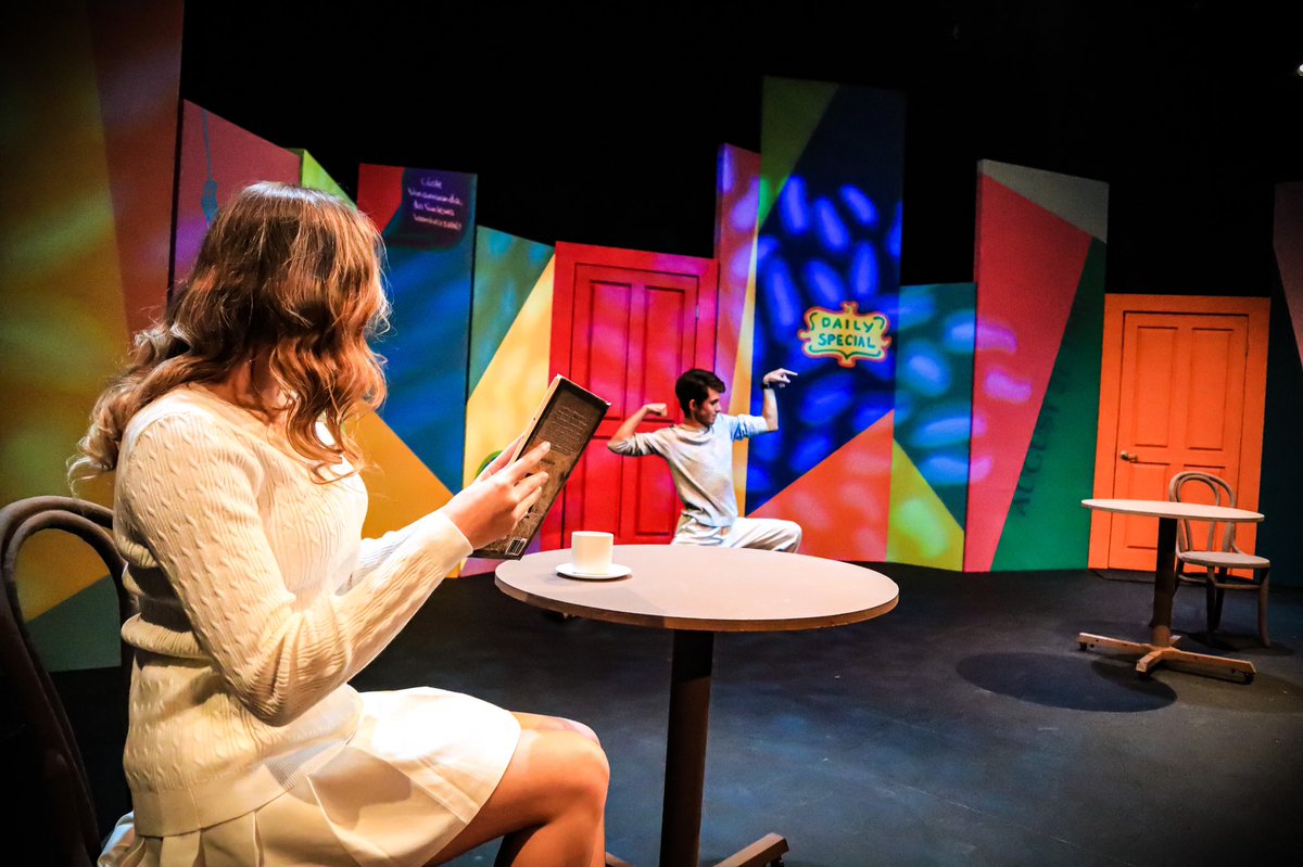 FSTheatreArts's tweet photo. “All in the Timing” opens in exactly ONE week!
In "Sure Thing", a couple on a first date has the opportunity to reset and try again each time they say the wrong thing.
The production will stream June 4-12, 2021.
🎟: https://t.co/okT0794ZwA
#AllintheTiming #DavidIves https://t.co/81FOPxHmuX