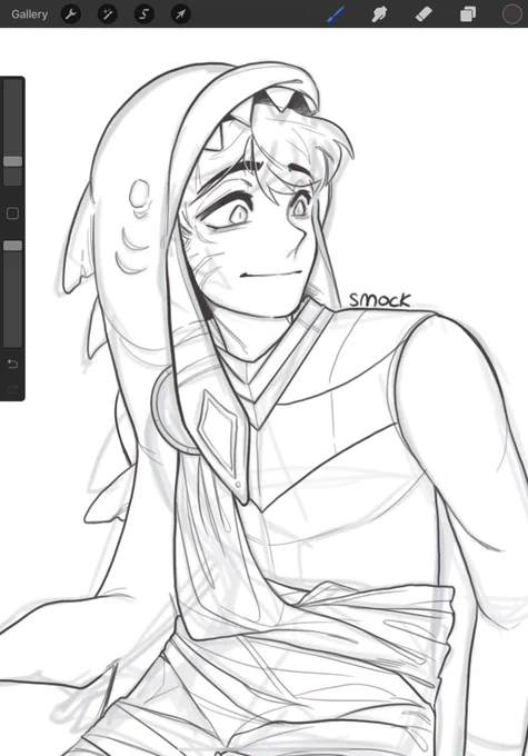 Thin lineart oh god //wip 