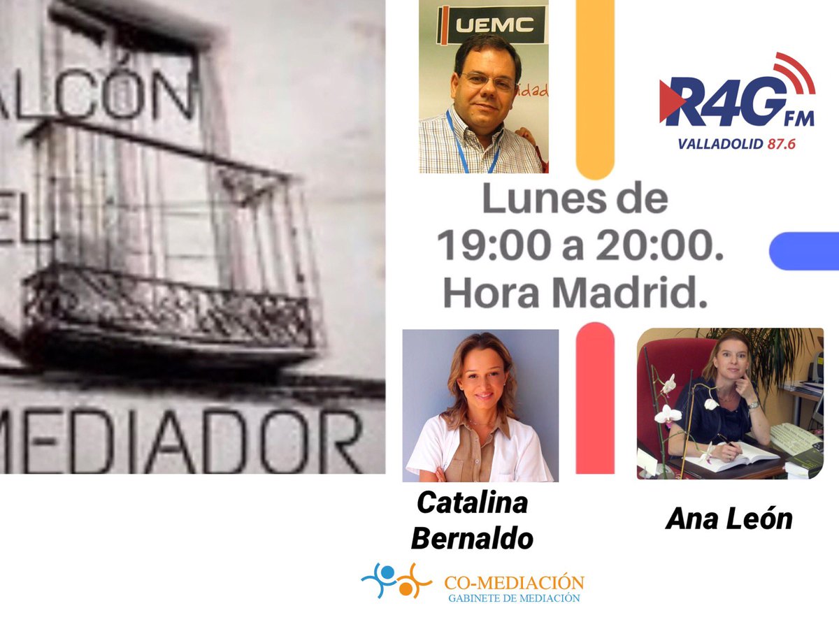 Cartel del programa del próximo lunes 31 de mayo.
Dos mujeres que transmiten mediación en cada acción que hacen:  Catalina Bernaldo <a href="/Cat_mediacion/">Catalina Bernaldo de Quirós</a> y Ana León Garrigosa. <a href="/AnaLeonGarrigos/">Ana León Garrigosa👩‍🎓www.analeon.com</a> 
¡¡¡ No puedes perdértelo!!!