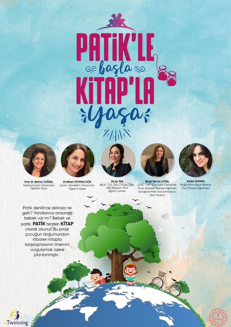patik_patikk's tweet photo. Ülkemin 60 ili,140 ilçesi 244 okul öncesi öğretmeninin,ailelerinin,çocukların ortak olduğu projemizde bebeğin anne karnından itibaren kitapla tanışması önemini vurguladık.Projemizin en büyük desteğini Prof.Dr Belma Tuğrul,Dr Nihan Feyman Gök , Dr Işıl Taş hocalarımızdan aldık. https://t.co/Uc8bP0227g