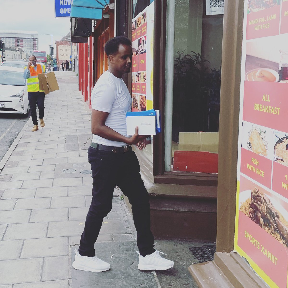 Our community champions with Community development team of BCC has distributed COVID-19 flow test to the Bussiness &amp;community in Bartonhill &amp; church road.

Please do take the test &amp; protect your self specially during bank holiday, weekends &amp;half term. Stay safe, stay vigilant.