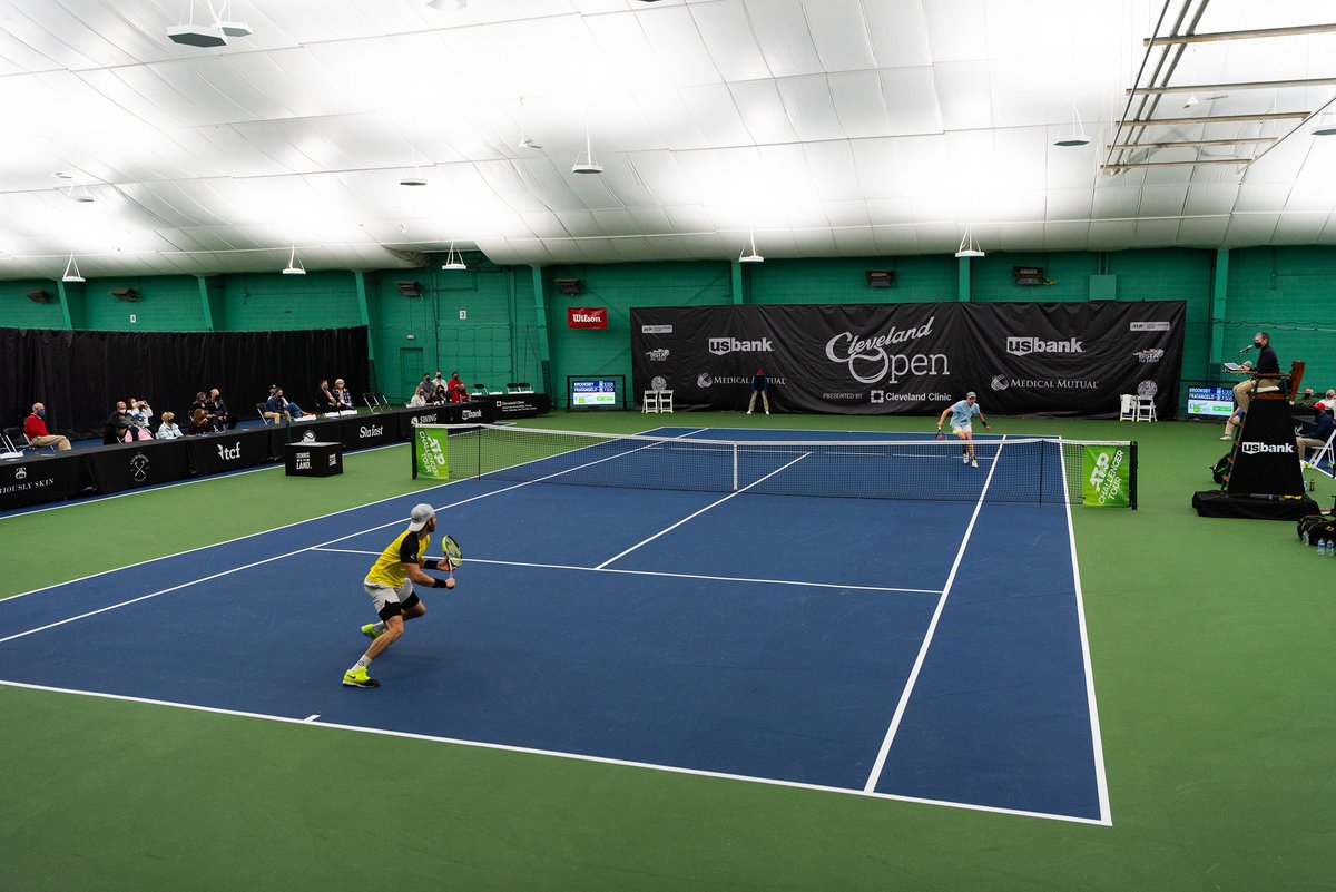The below image shows:
1) Two 2021 Cleveland Open <a href="/ATPChallenger/">ATP Challenger</a> finalists 
2) Two athletes in the main draw of <a href="/rolandgarros/">Roland-Garros</a> 💪

Good luck to Jenson Brooksby and <a href="/BjornFratangelo/">Bjorn Fratangelo</a>!

#CLEChallenger #ATPChallenger