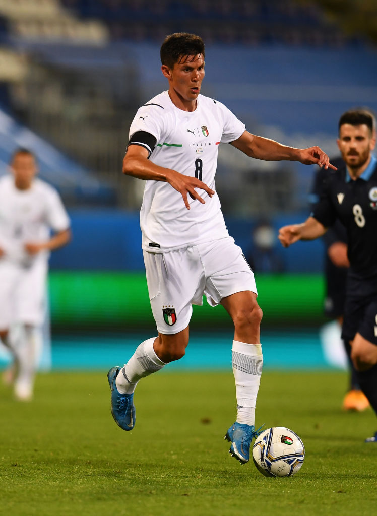 Azzurri_En's tweet photo. Matteo #Pessina with his first two #Azzurri goals this evening 🇮🇹🙌

#ITASMR #ItalySanMarino #VivoAzzurro https://t.co/9Am1tVq672