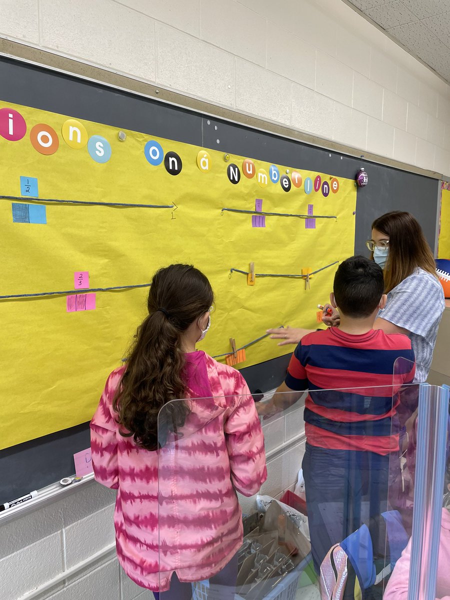 LRawlinDodge's tweet photo. Fractions on a number line! @ajgerson https://t.co/ms7uOK13Lp