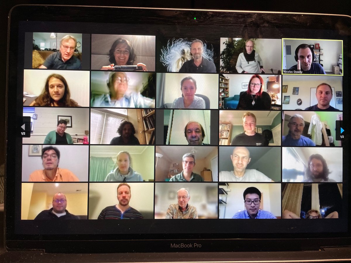 7 hours of moth research <a href="/ARC_sci/">Arctiinae Research Community</a> with fellow researchers from different parts of the world —Big shout out to the organisers <a href="/njdowdy1/">Dr. Nicolas (Nick) J. Dowdy</a> <a href="/OssiNokelainen/">Ossi Nokelainen</a>  &amp; #RGawne for putting this together. It was GREAT! 🙌🏼🐛