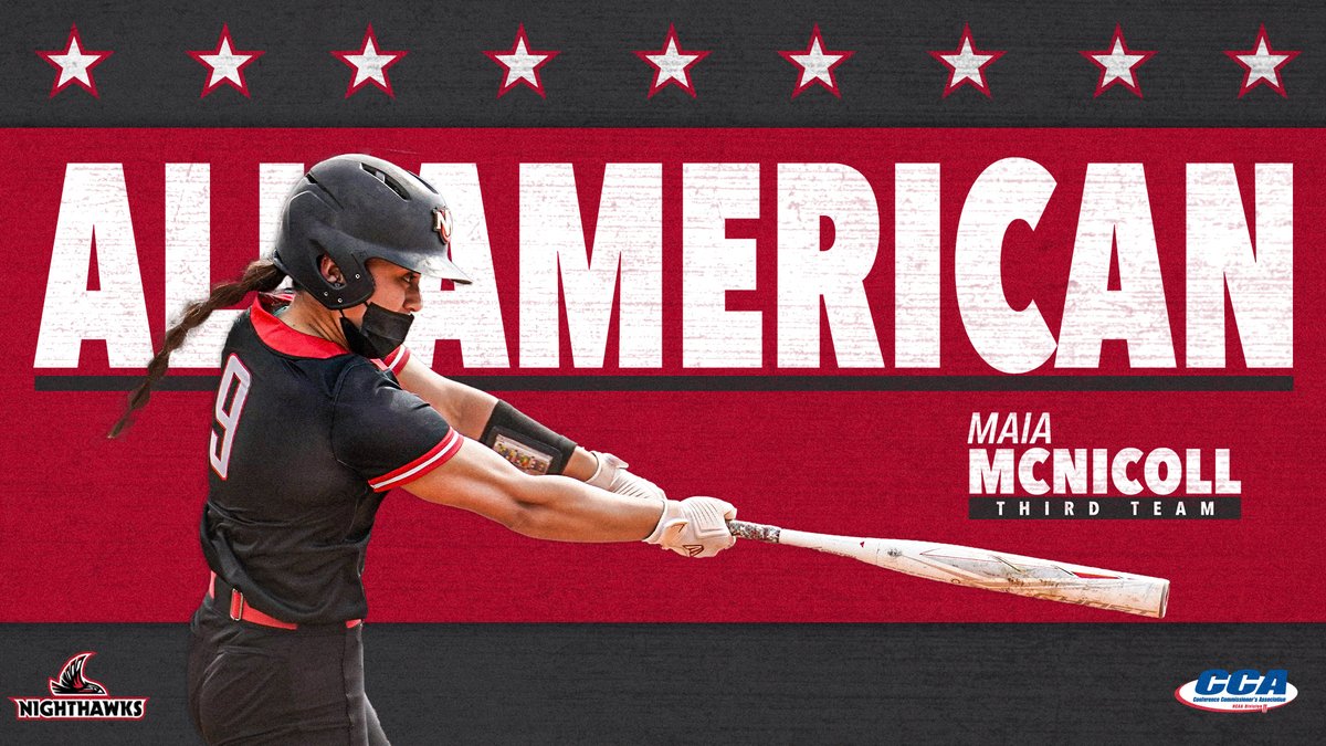 NNUSports's tweet photo. After a breakout sophomore season, Maia McNicoll has been named a D2CCA All-American!

📰: https://t.co/COds7Tdmfk https://t.co/cSjIySCZSg