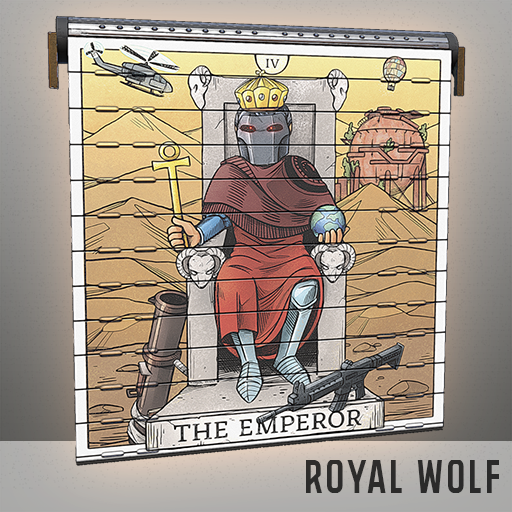 Krovv_'s tweet photo. Streamer Skin
- Imperial Garage Door (GLOW)

https://t.co/gPPPIrnfol

I made this Garage Door skin for 
@royal_wolf89 

Hope his followers like it 

 #rustskins #playrust #rust https://t.co/jpFwISAR7T