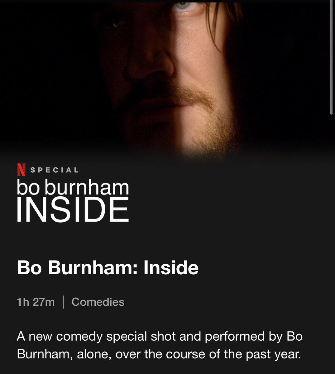 Bo Burnham on Twitter: "on netflix in two days.… "