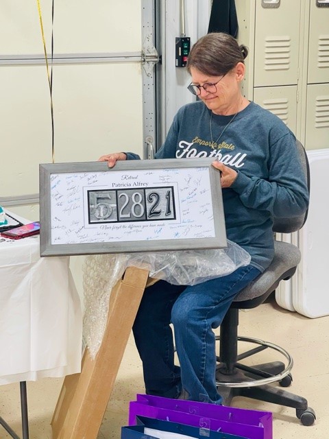 gp_aero's tweet photo. Patricia Alfrey is retiring today, please join us in wishing all the best on her new journey! #globalparts https://t.co/ojbsobvh5x