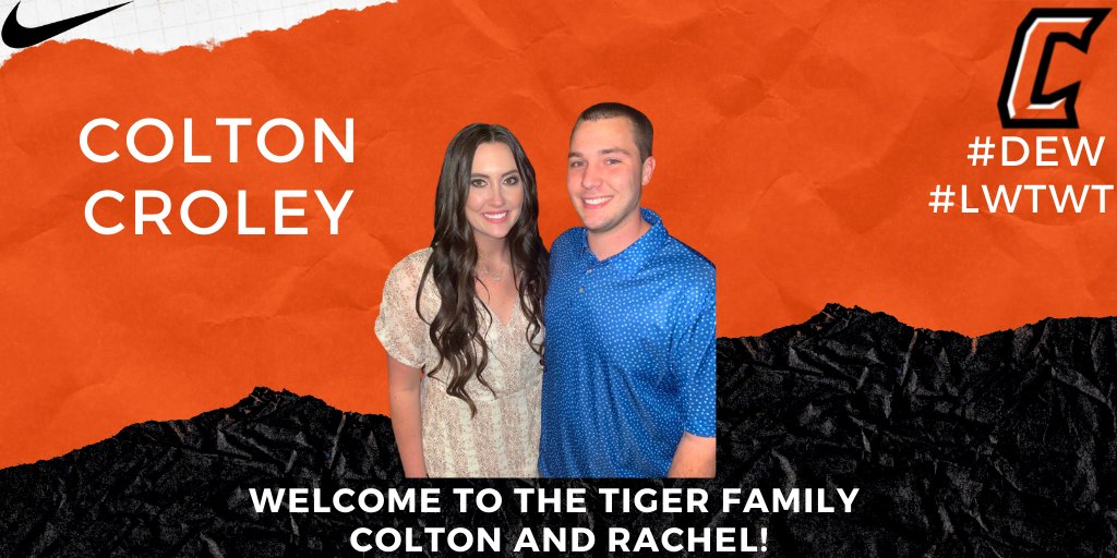 Excited to have Coach Croley as our Co-Defensive Line Coach/Asst. Baseball! Welcome to the family! #LWTWT #DEW 
<a href="/ColtonCroley/">Colton Croley</a>