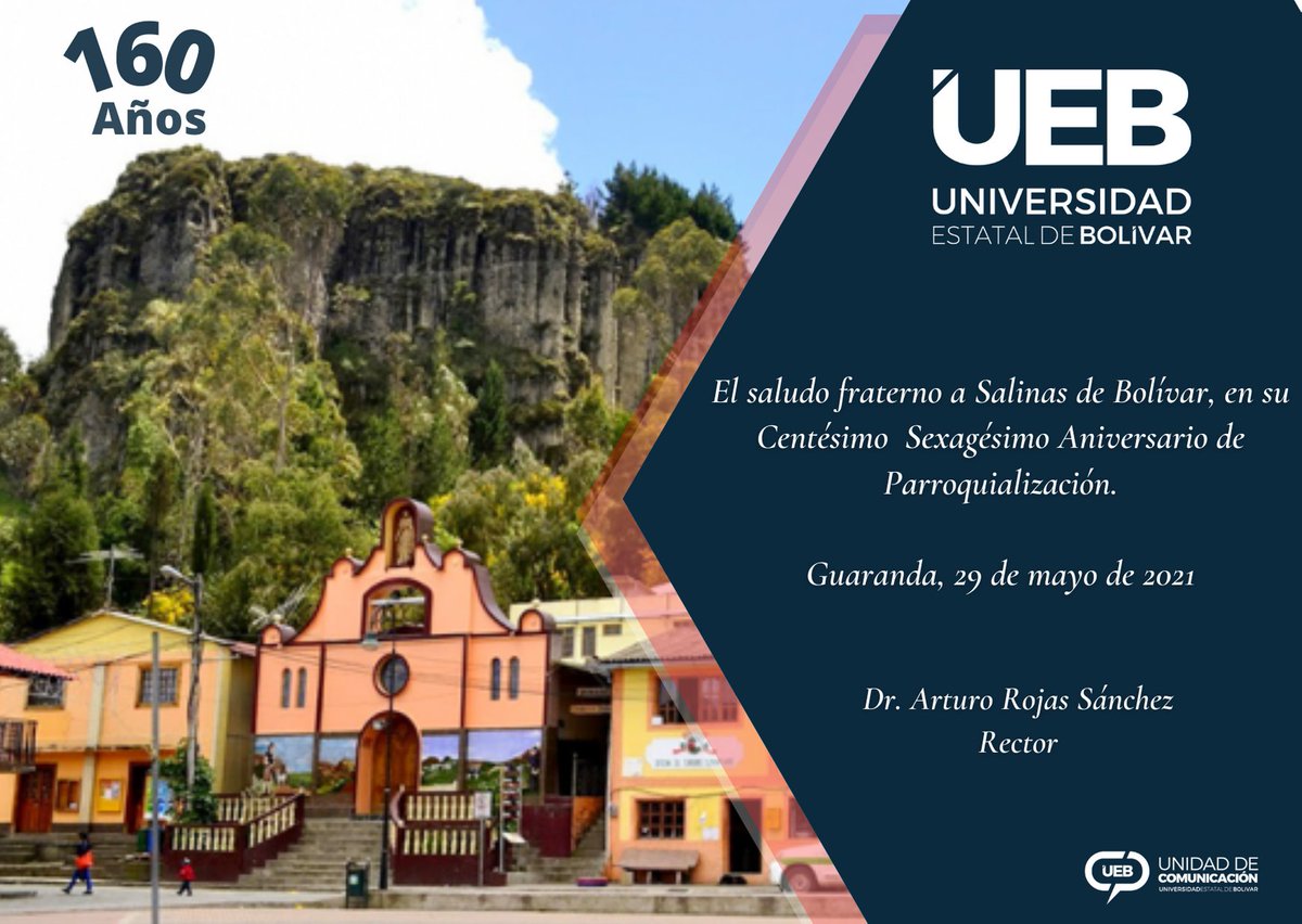 Universidad Estatal de Bolívar tweet media