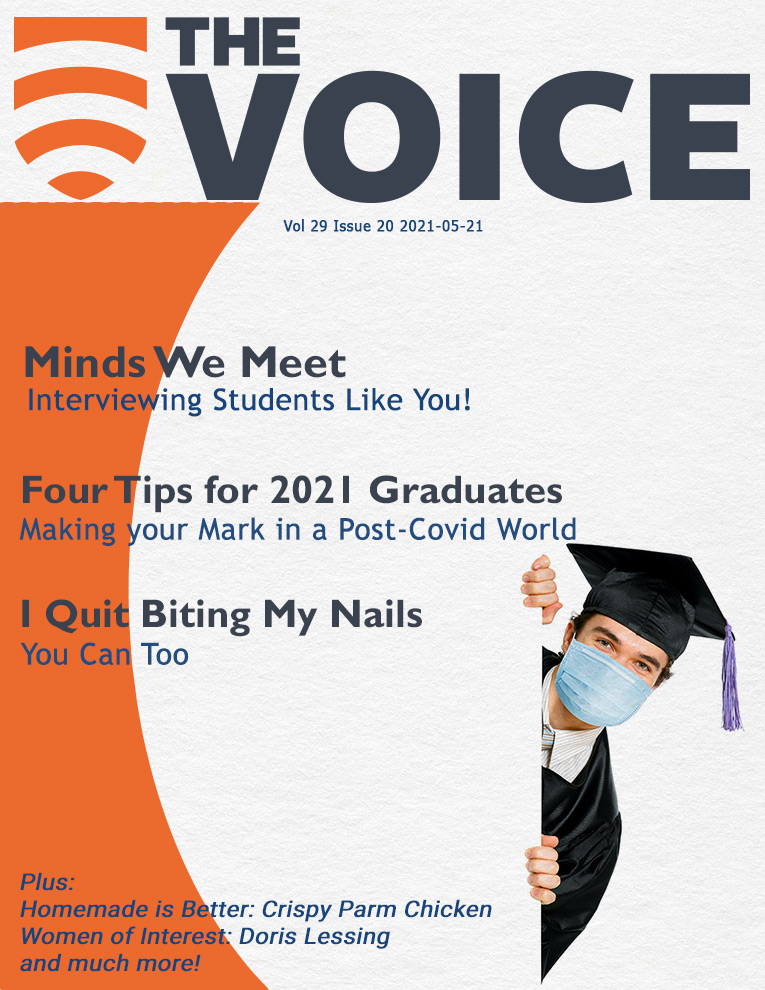 AUSUVoice's tweet photo. The latest issue of The Voice Magazine is now available! Advice, interviews, scholarships, course reviews, recipes, and everything a busy AU student needs to take a break from studying while still being able to tell the family you're looking at school-related stuff! https://t.co/K4nfaWK5hA