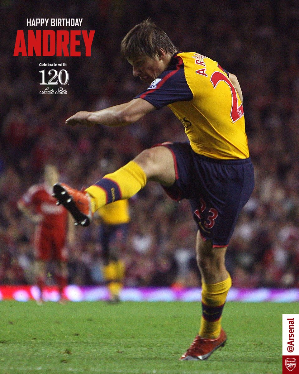 Arsenal's tweet image. 🇷🇺 Andrey Arshavin turns 40 today! 🎈