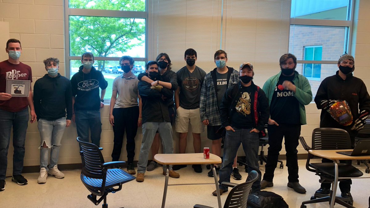 What a way to end the week!  Congratulations to <a href="/HampshireHS/">Hampshire HS</a> Welding students!  They had an 86% pass rate on their AWS GMAW (Gas Metal Arc Welding) 3G (vertical groove) exam!  Yes, Yes, Yes!  <a href="/KaneSystem/">Northern Kane County Regional Vocational System</a> <a href="/CUSD300/">School District 300</a>