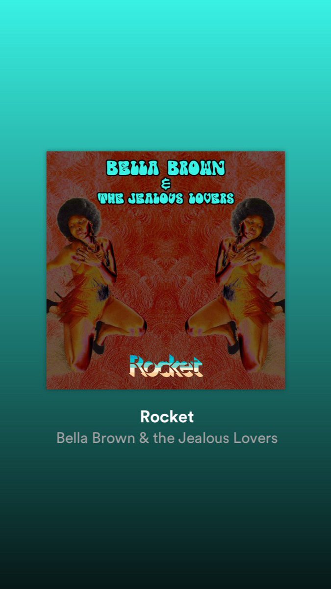 Out today! Bella Brown &amp; The Jealous Lovers new EP Rocket!! Streaming everywhere!! #bellabrownandthejealouslovers #Rocket #soul #funk