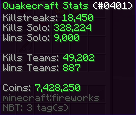karmaboybit's tweet photo. 9k quake solo wins. https://t.co/6ij953yrqV