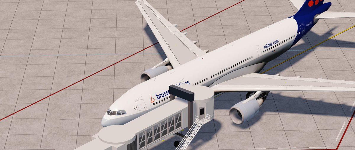 rbx_brussels's tweet photo. OO-SFY, a Airbus A330-200. Parked at a gate.

#roaviation #robloxdev #roblox https://t.co/AC4Hnbeg7v