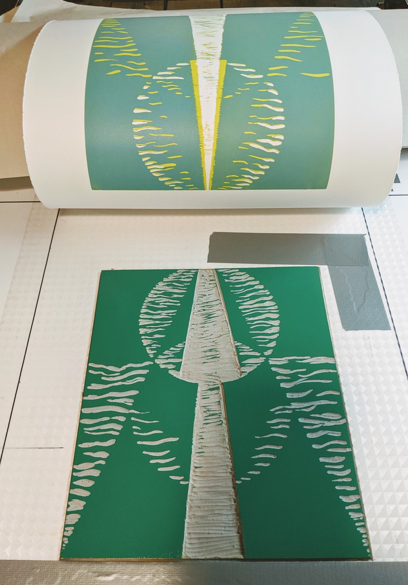 Some lovely shots of Mary Anne Molcan at work!

'Rooted: Connections to Land in the Work of Mary Anne Molcan, Carly Nabess, and Eliot White-Hill, Kwulasultun" runs until August 3rd in the 'Moon Jelly' gallery! Check it out at nanaimoartscouncil.com/programs/galle…