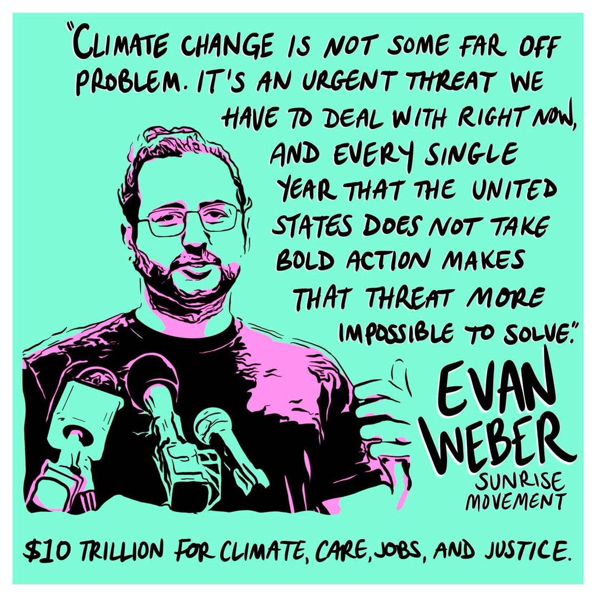 Check out these gorgeous illustrations from <a href="/olivialovelier/">snussy</a> featuring movement leaders at this week's #TimeToTHRIVE rally. Share and tag your reps to tell them -- now is the time to go BIG &amp; BOLD on infrastructure! Don't compromise with Republicans, don't compromise our futures!