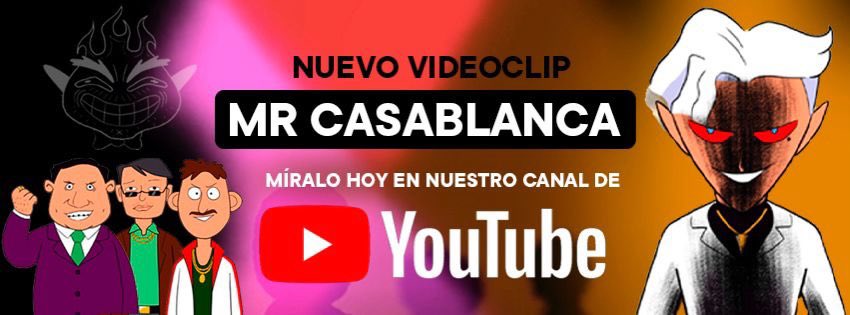 alertarocket's tweet photo. Hey #RocketARMY, vean el nuevo video de @alertarocket #MrCasabkanca Mírenlo aquí 👉 https://t.co/DhNrORTS07 #CORRUPTION #rockmusic #animation2d #Elecciones2021PE https://t.co/KcZSYSJdCm