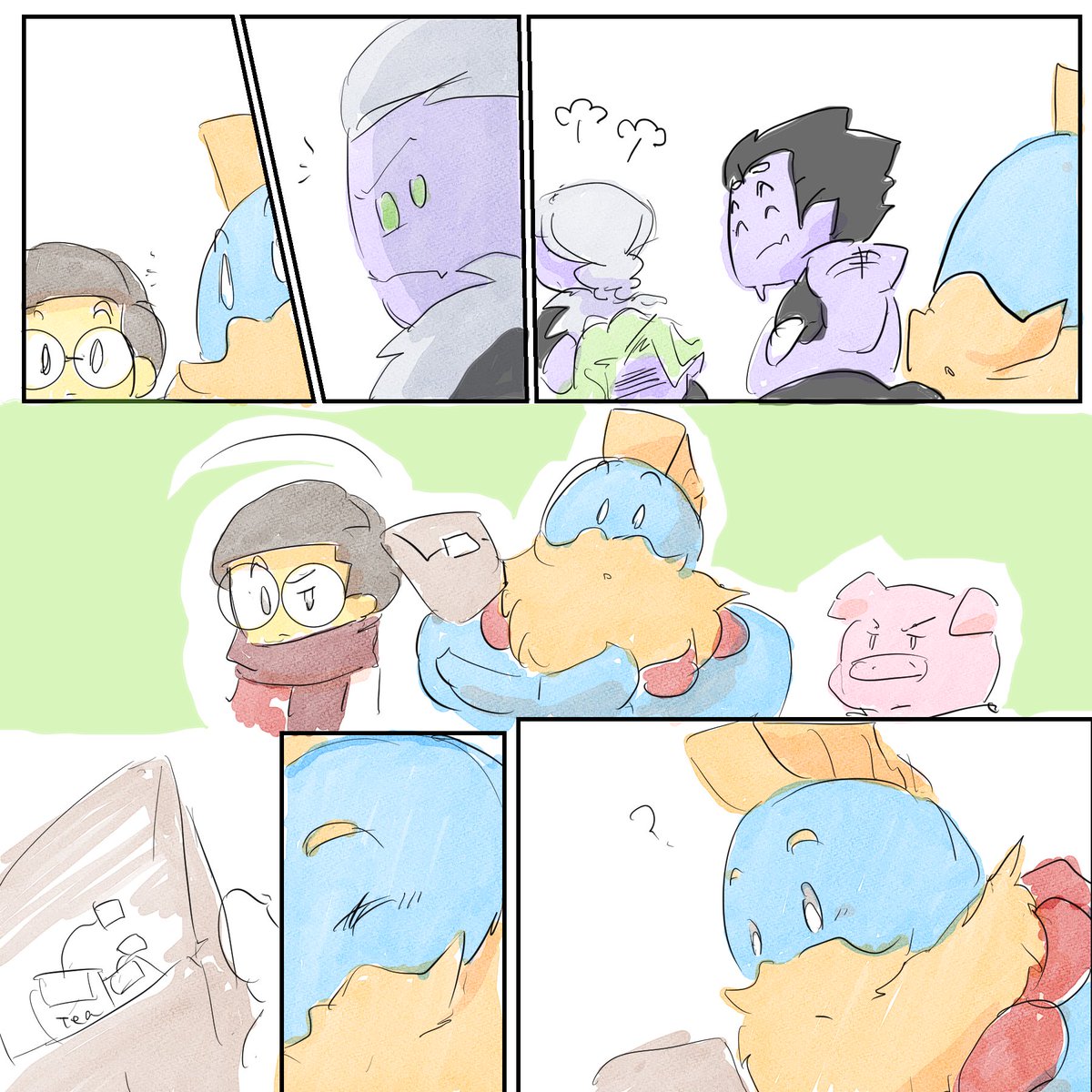 たくみ 平和なハンツマンとサンディ 2 モンキーキッドのキャラは皆可愛いなぁ