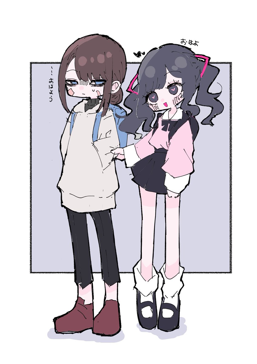 創作、不憫くんと地雷ちゃん 