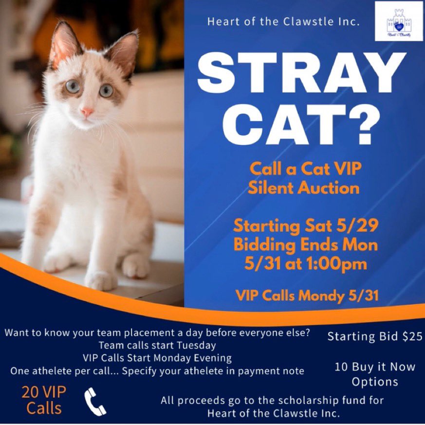 If you can’t wait you can donate!  #callacat #cantwait #donate #heartoftheclawstle #helpingathletes #domin8 #cheerathletics