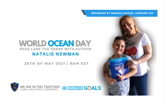 MrsBennett92's tweet photo. Author Natalie Newman inspired the students @The_OJCS and students around the globe to protect the sharks in our oceans. She even inspired many young authors to write their own books. Thanks for organizing this terrific event @Lorraine_L and @PahanEducation. https://t.co/EnyiQN9QpH