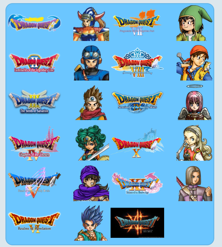 james 💧 on X: The Dragon Quest XII logo really stands out   / X