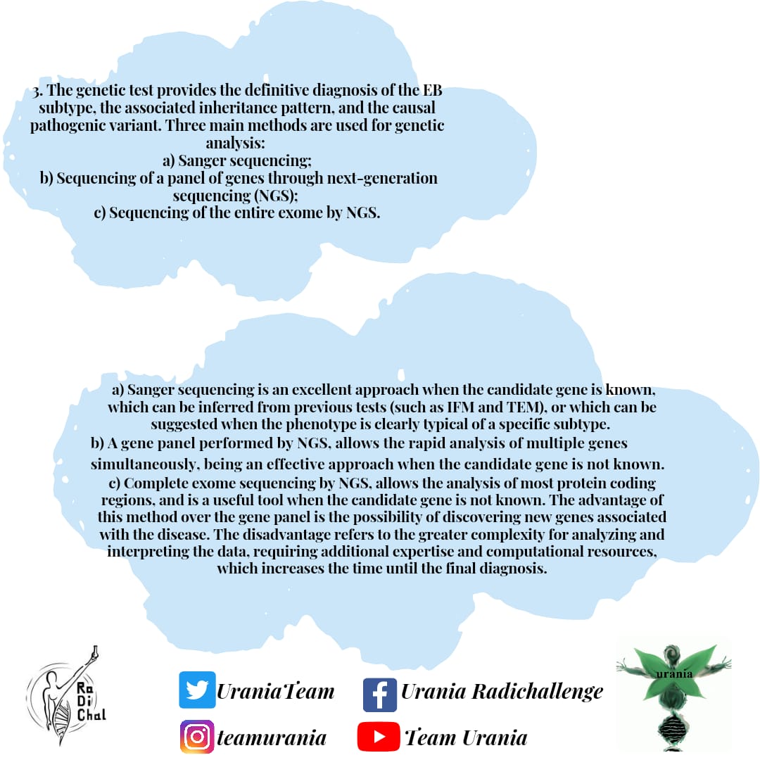What are the clinical diagnosis methods of epidermolysis bullosa? 🦋

#clinicaldiagnosis #epidermolysisbullosa #butterflychildren #rarediseases

@CihanTastan_PhD 
@RaDiChallenge 
@nadiRare 
@NadirHasAg