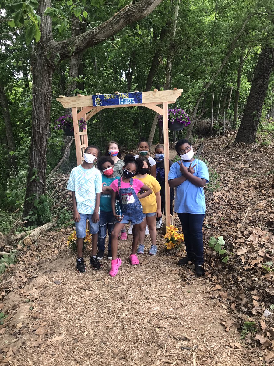 Explored the new learning trail today <a href="/UNCGMSPS/">Moss Street Partnership School</a> we all loved it!!