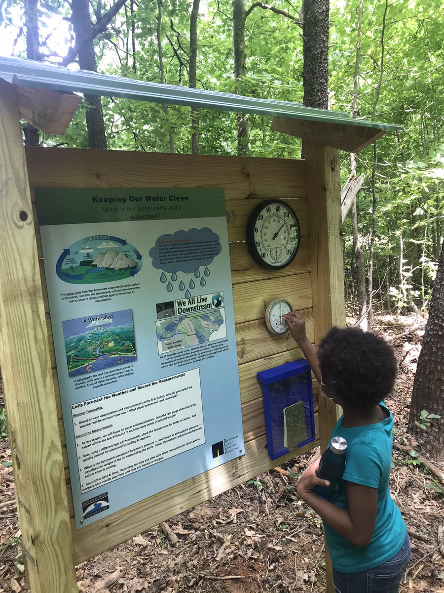 DanielleCarl5's tweet photo. Explored the new learning trail today @UNCGMSPS we all loved it!! https://t.co/68YSwiMxy6