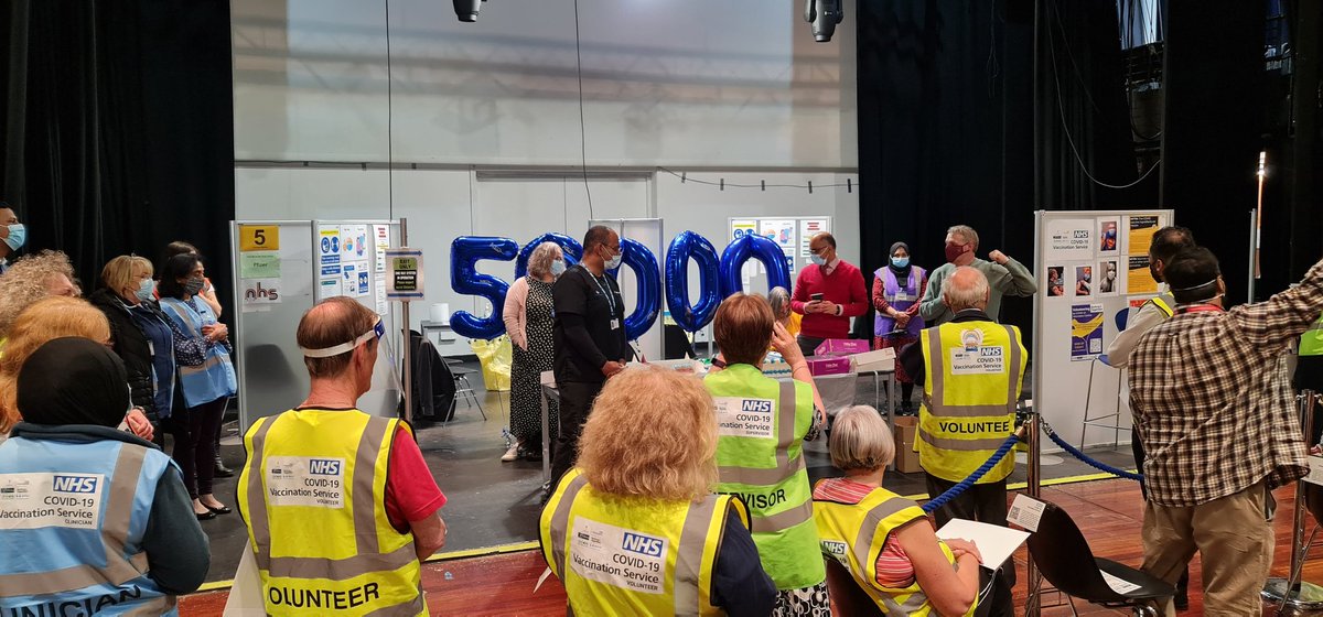 50,000 people vaccinated by Broadway theatre, amazing effort by all the staff and volunteers. True example of collaborative working by health and social care  @CraigNikolic <a href="/lovinitbysunny/">Sandeep Sharma</a> <a href="/DrJJohn/">Dr Jagan John</a> <a href="/Henry_BlackNHS/">Henry Black 🇺🇦</a> @NHS_BHR  <a href="/lbbdcouncil/">Barking and Dagenham Council</a>
