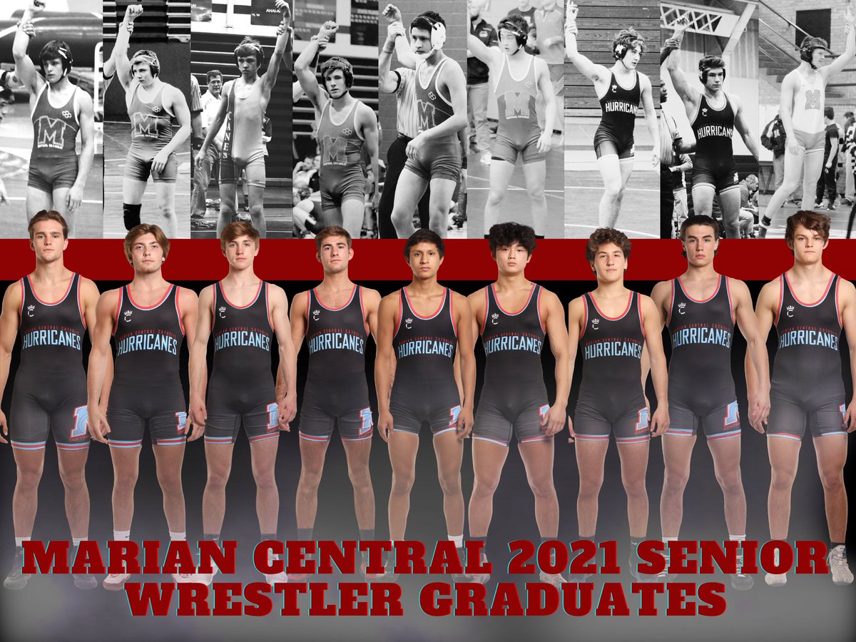 mcchs_wrestling's tweet photo. Congratulations class of 2021 senior wrestlers! Happy graduation day! #donenotdone #stillwrestling #foreverahurricane https://t.co/xF95YbeUYV