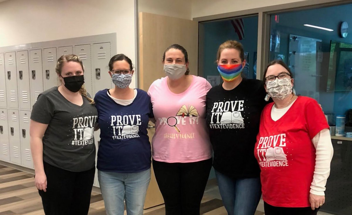 Miriam Schuman (@miriam_schuman) on Twitter photo Two sets of <a href="/nwhuskies/">Northwood Middle School</a> 6th-ELA coteaching teams decided to visually emphasize the importance of using text evidence to support claims. We love our #TextEvidence tees. #112Leads #NWHuskies #112Reads Two sets of <a href="/nwhuskies/">Northwood Middle School</a> 6th-ELA coteaching teams decided to visually emphasize the importance of using text evidence to support claims. We love our #TextEvidence tees. #112Leads #NWHuskies #112Reads