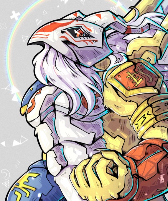 ゴッドドラモンのtwitterイラスト検索結果