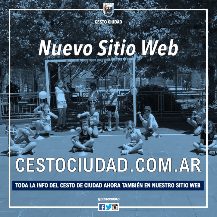 NUEVO SITIO WEB 

A partir de hoy, toda la info de Cesto Ciudad estará disponible también en nuestro nuevo sitio web 🌐
👇

 cestociudad.com.ar 

¡Te invitamos a visitarla!