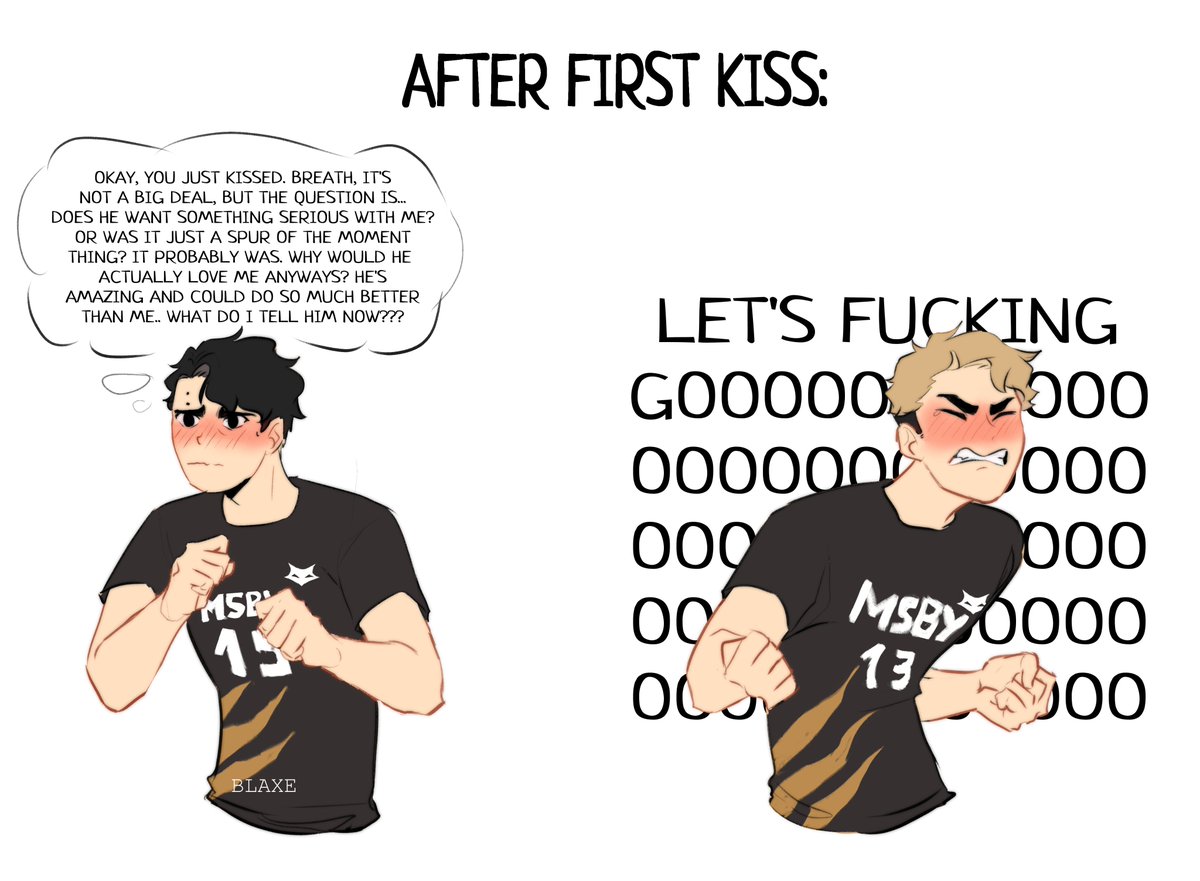 After first kiss:

#skts 