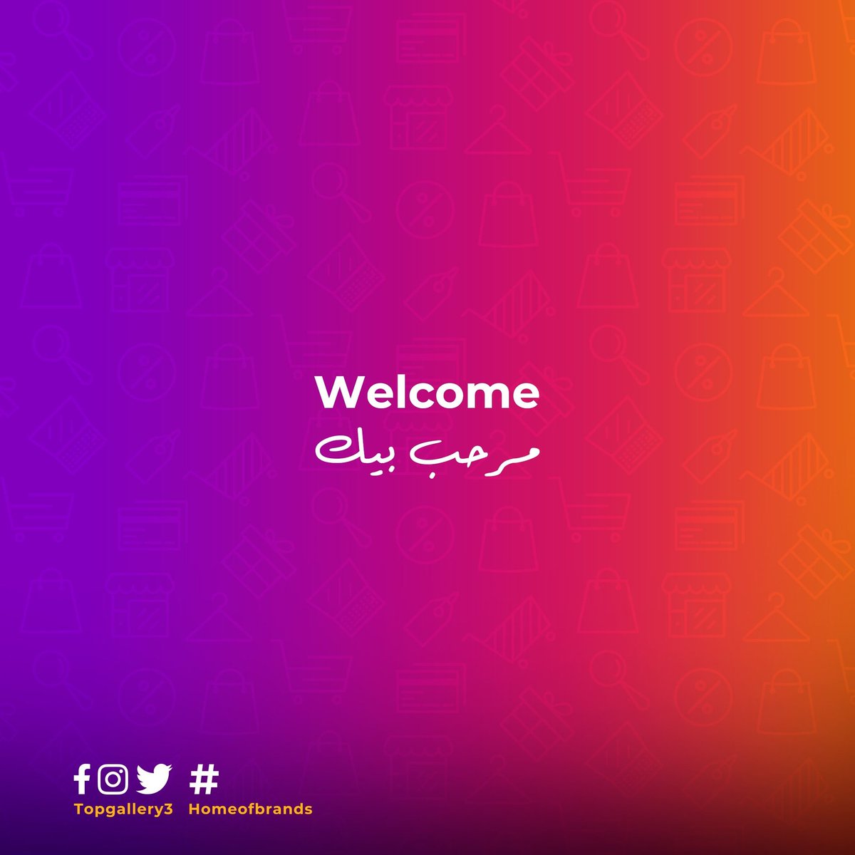 Topgallery3's tweet photo. Welcome to Top gallery 3! Don't forget to like or follow us so you can follow the latest news of the store. Thank you for visiting Top gallery 3 and hope to see you soon!
#Topgallery3 #homeofbrands #Welcome https://t.co/gkOaLoM8Fi
