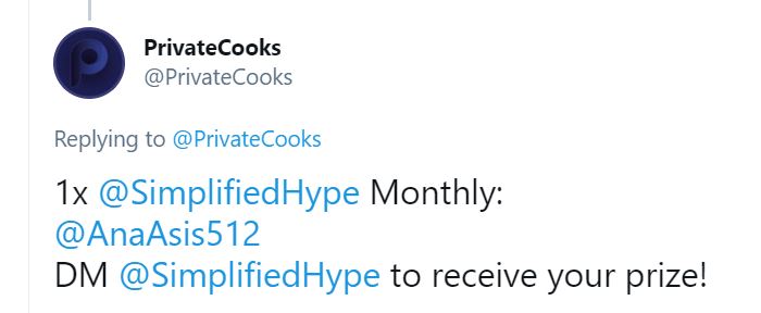 CipherSuccess's tweet image. Success by peng