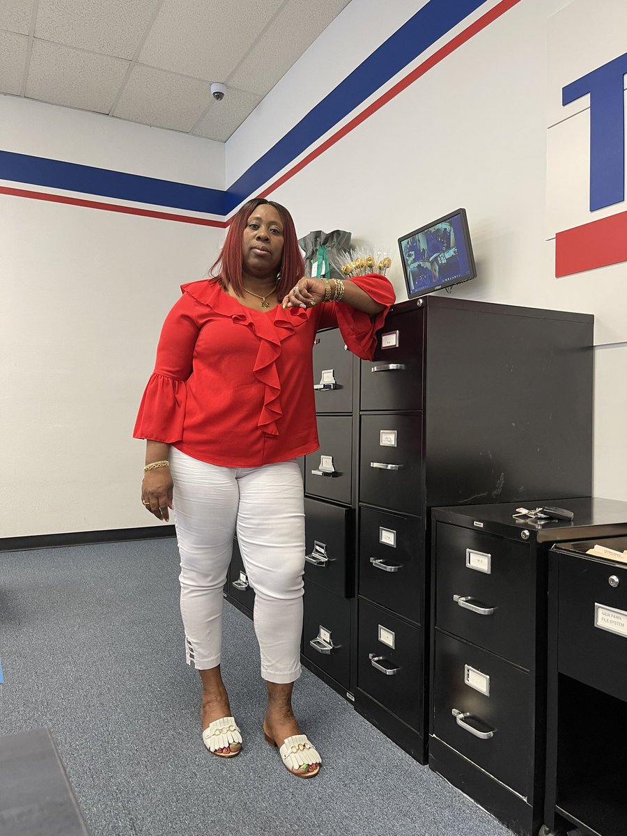Cheryl73937800's tweet photo. We’re Supporting with our Red #TMXProjectServe @asclay11 @Khenley72 @JimVaughanTMX https://t.co/yijlLRqXr7