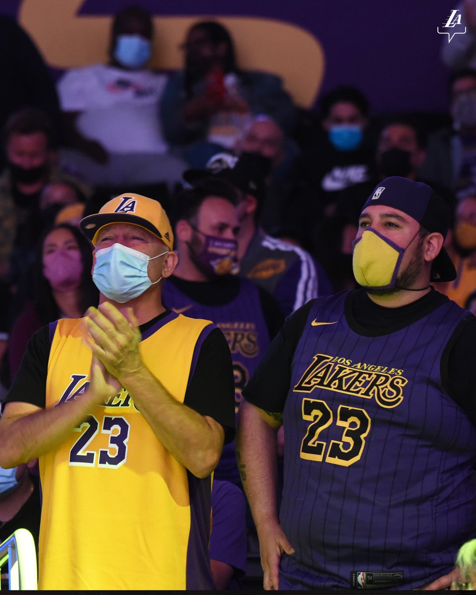 Our #LakersFamily showed up and showed out for Game 3 🙌