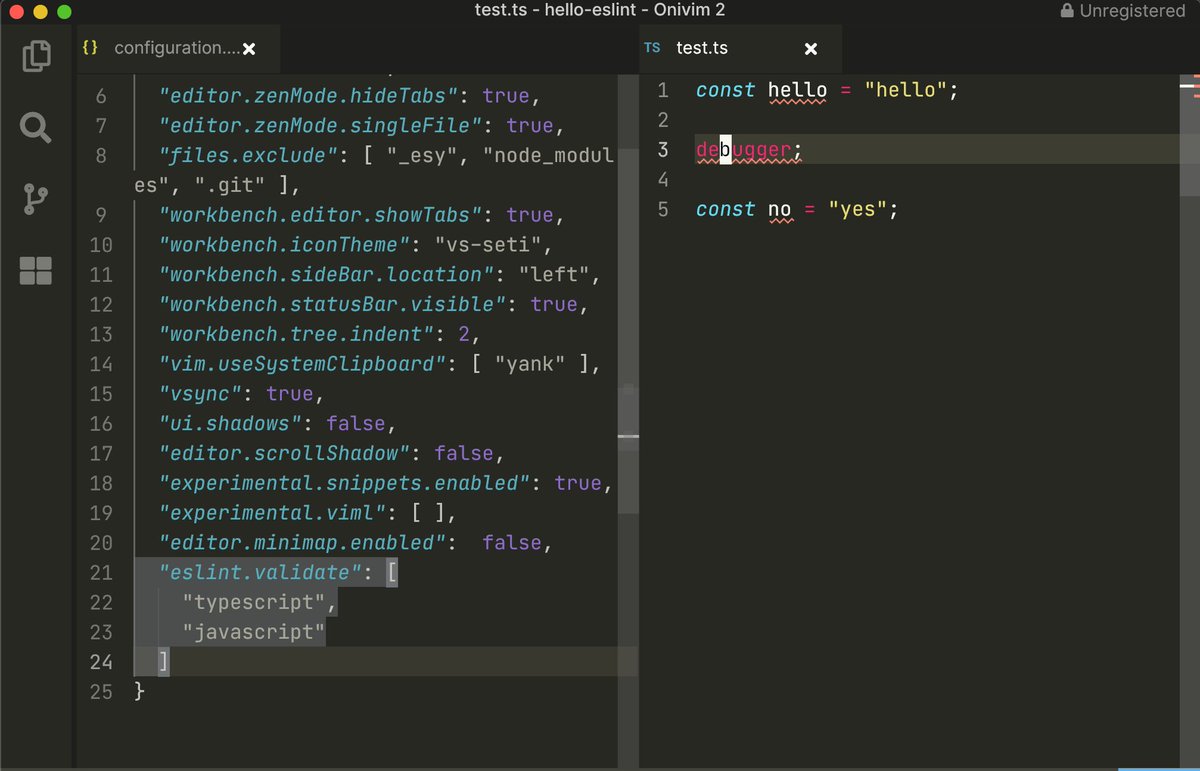 Onivim 2 tweet media