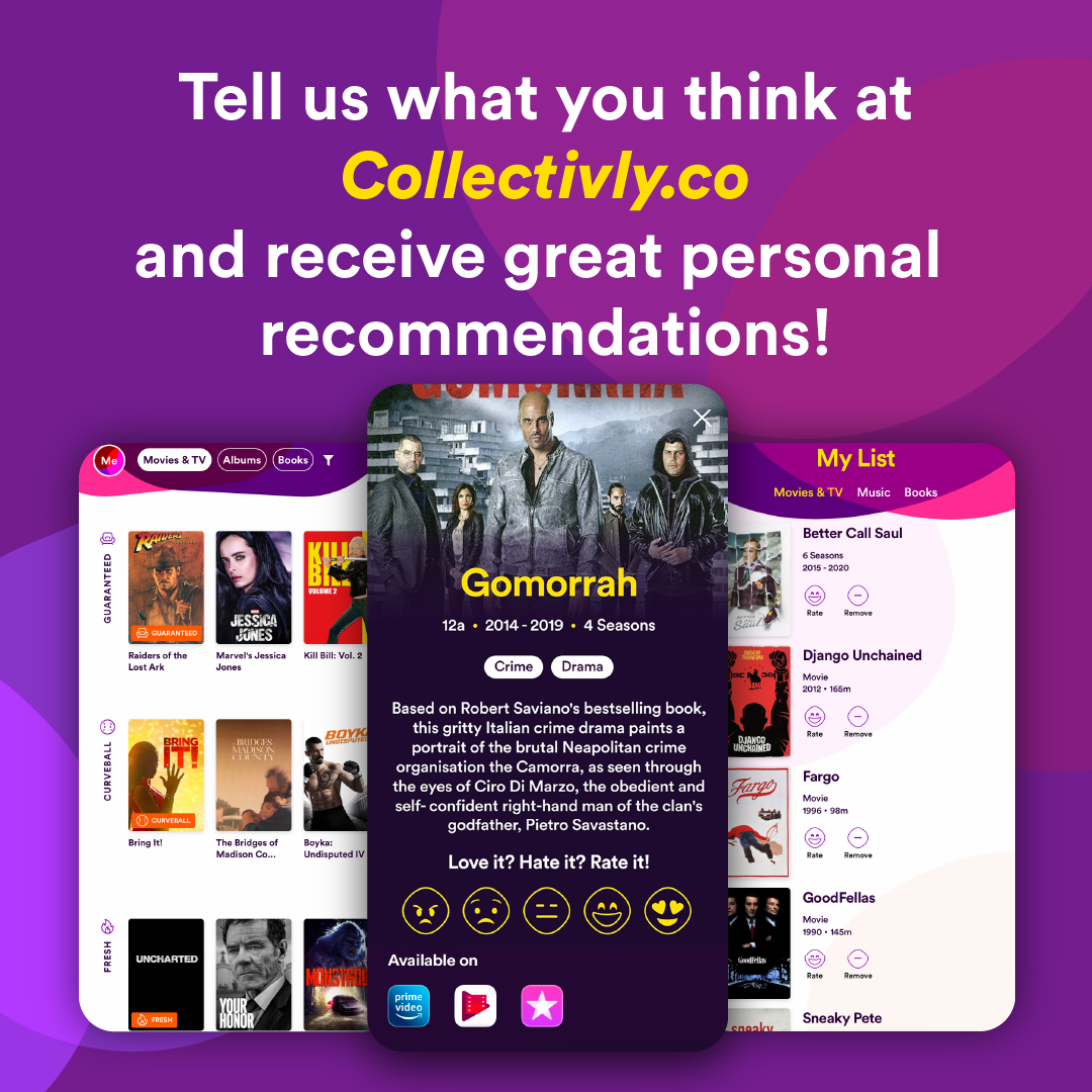 Collectivly's tweet photo. What are your thoughts on #LineofDuty?
Rate it on Collectivly and receive great recommendations!
#Collectivly #LineofDuty6 #recommendations #TV #BBC #LoveOrHate https://t.co/XNeoMW2TZJ