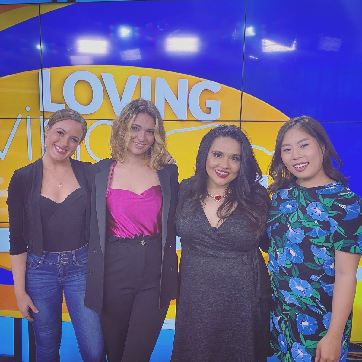 kenimac's tweet photo. Talk about #fridayfeelz with this #girlpower in studio today! @DeeCortezWX @CherHwangTV https://t.co/MQXJb3aW2L