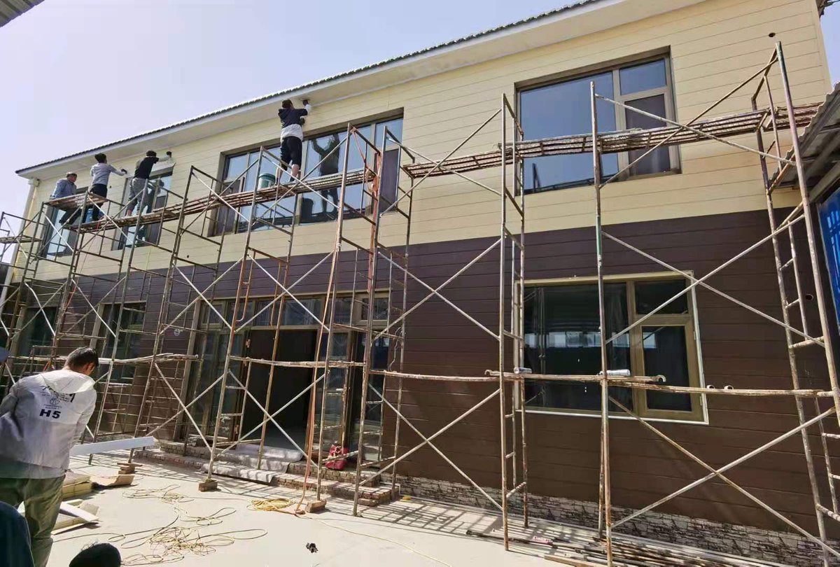 Remodeling for building exertiors.