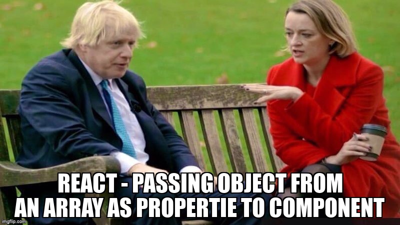 overflow_meme's tweet image. React - Passing object from an array as propertie to component stackoverflow.com/questions/6774… #iteration #parameterpassing #object #reactjs