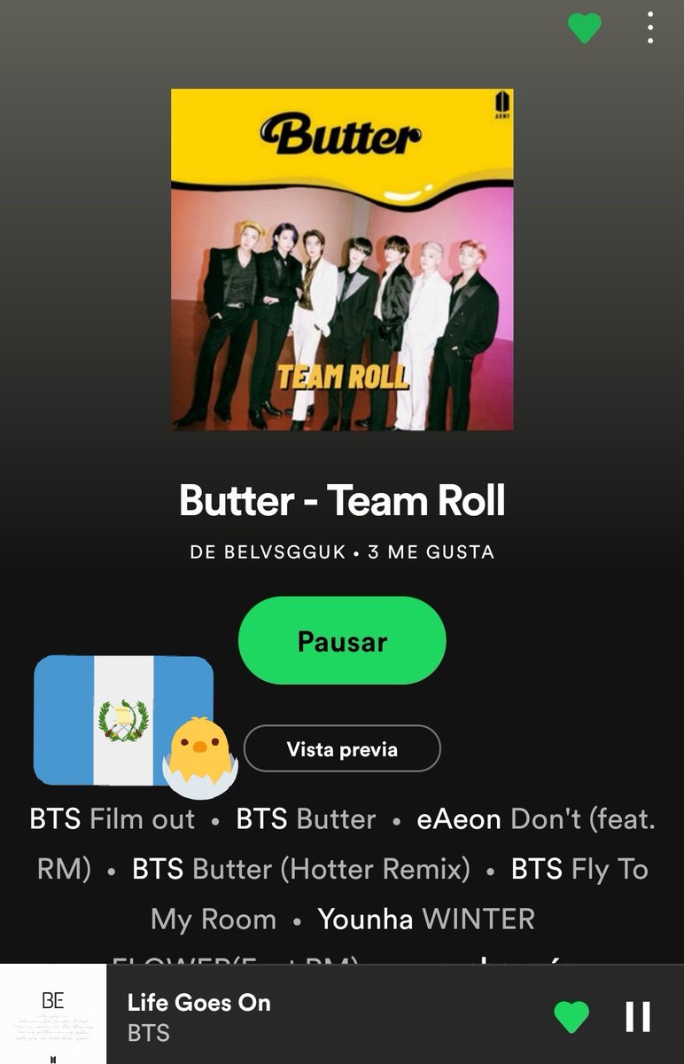 knjlovesme's tweet photo. ¡Participen en las dinámicas de stream! 💜#StreamButterUndercover #TeamRoll @BTS_twt https://t.co/2jJEk62YHa