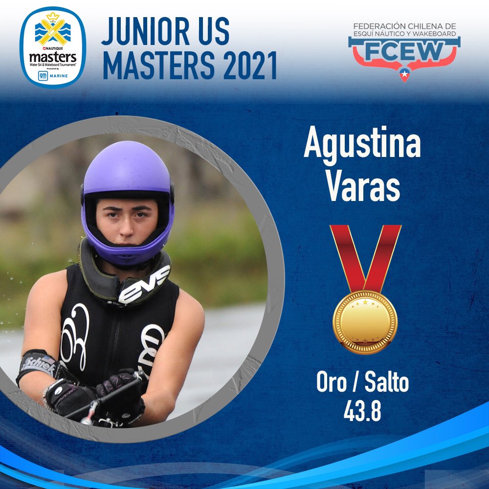 Gran triunfo de Agustina Varas en el Junior US Masters 2021 👏👏👏